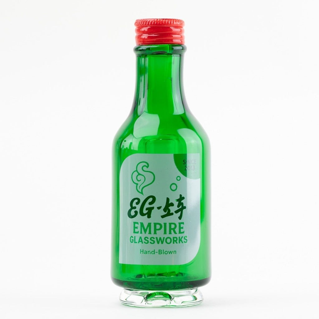 Empire Glassworks Puffco Peak Glass Attachment Soju Bottle