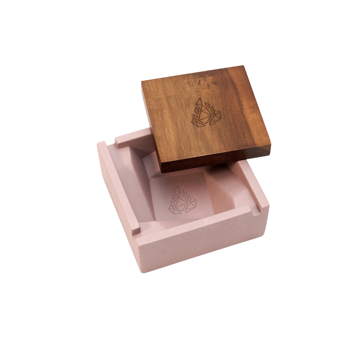 brnt briq concrete ashtray berries cream limited edition