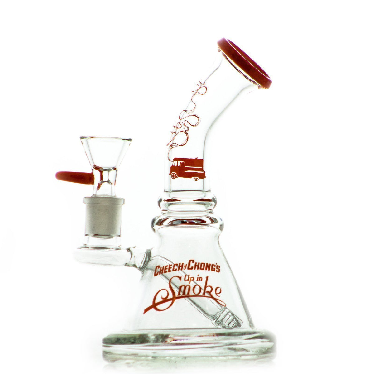 cheech chong strawberry water pipe red dab rig