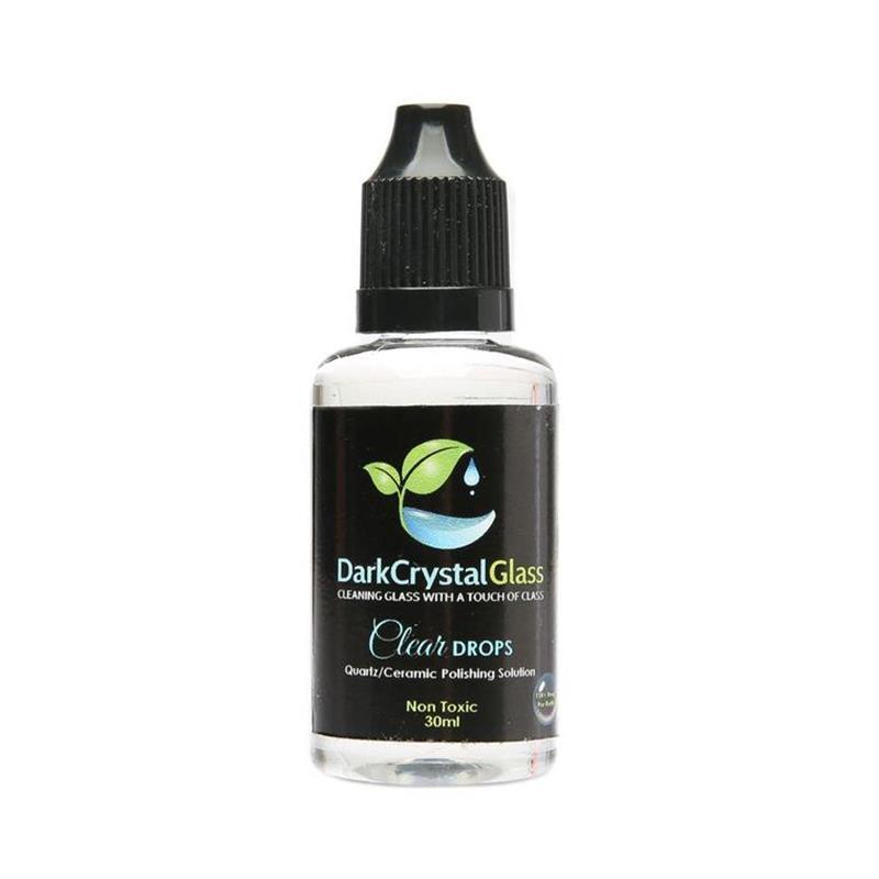 dark crystal glass clear drops 30ml