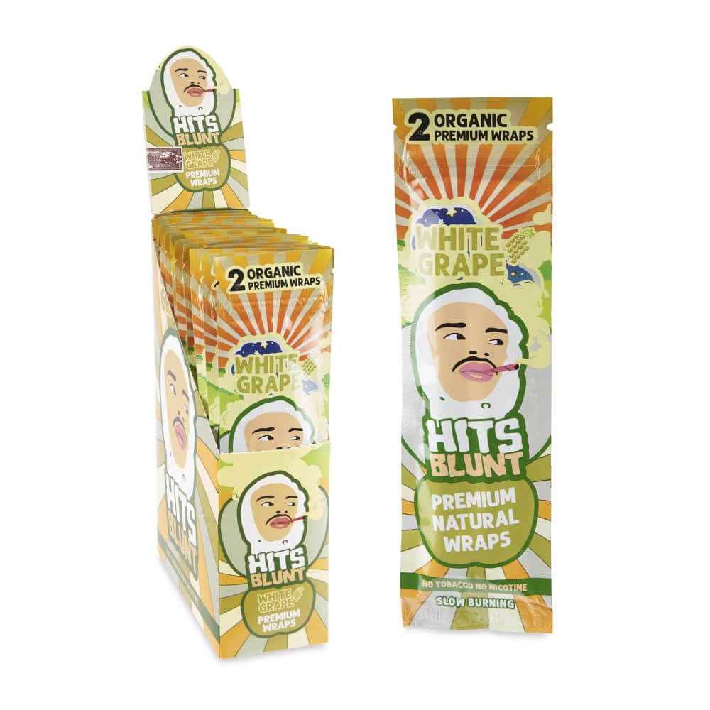 Hits Blunt Organic Hemp Wraps | 25pk Box