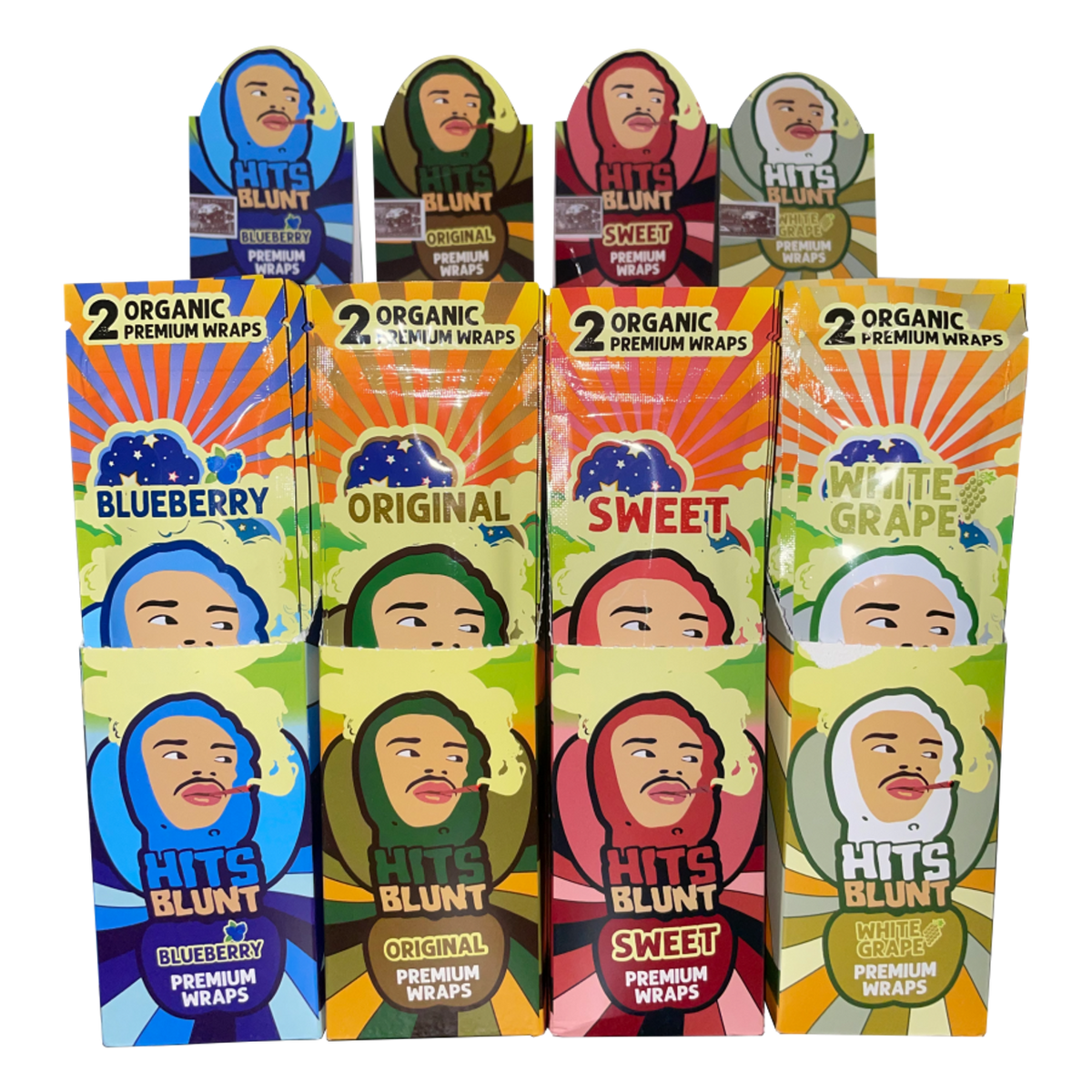 Hits Blunt Organic Hemp Wraps | 25pk Box