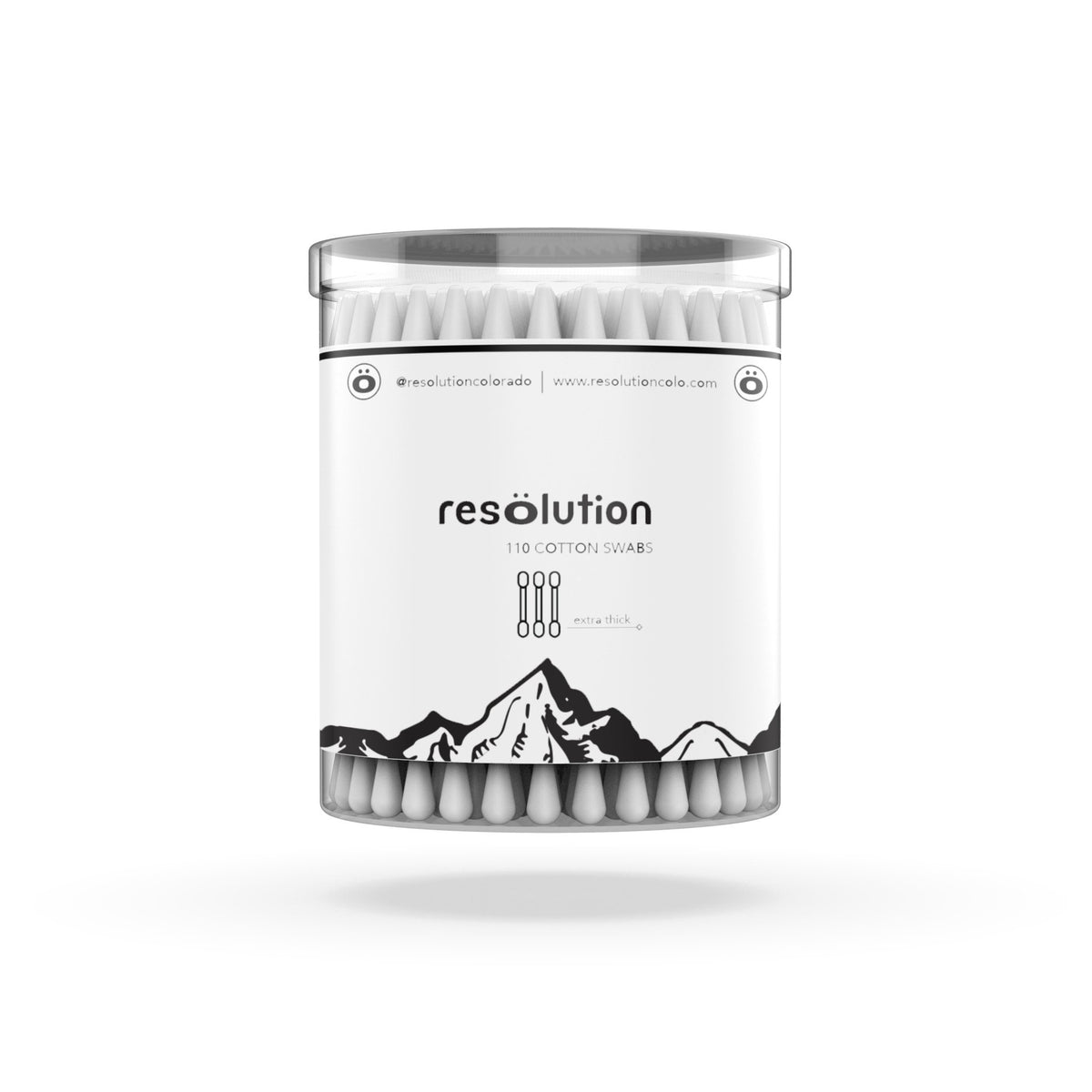 resolution cotton swabs dabbing