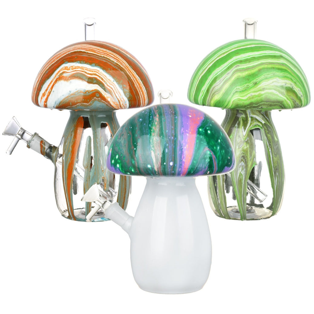 Dabtized Trippy Mushroom Water Pipe