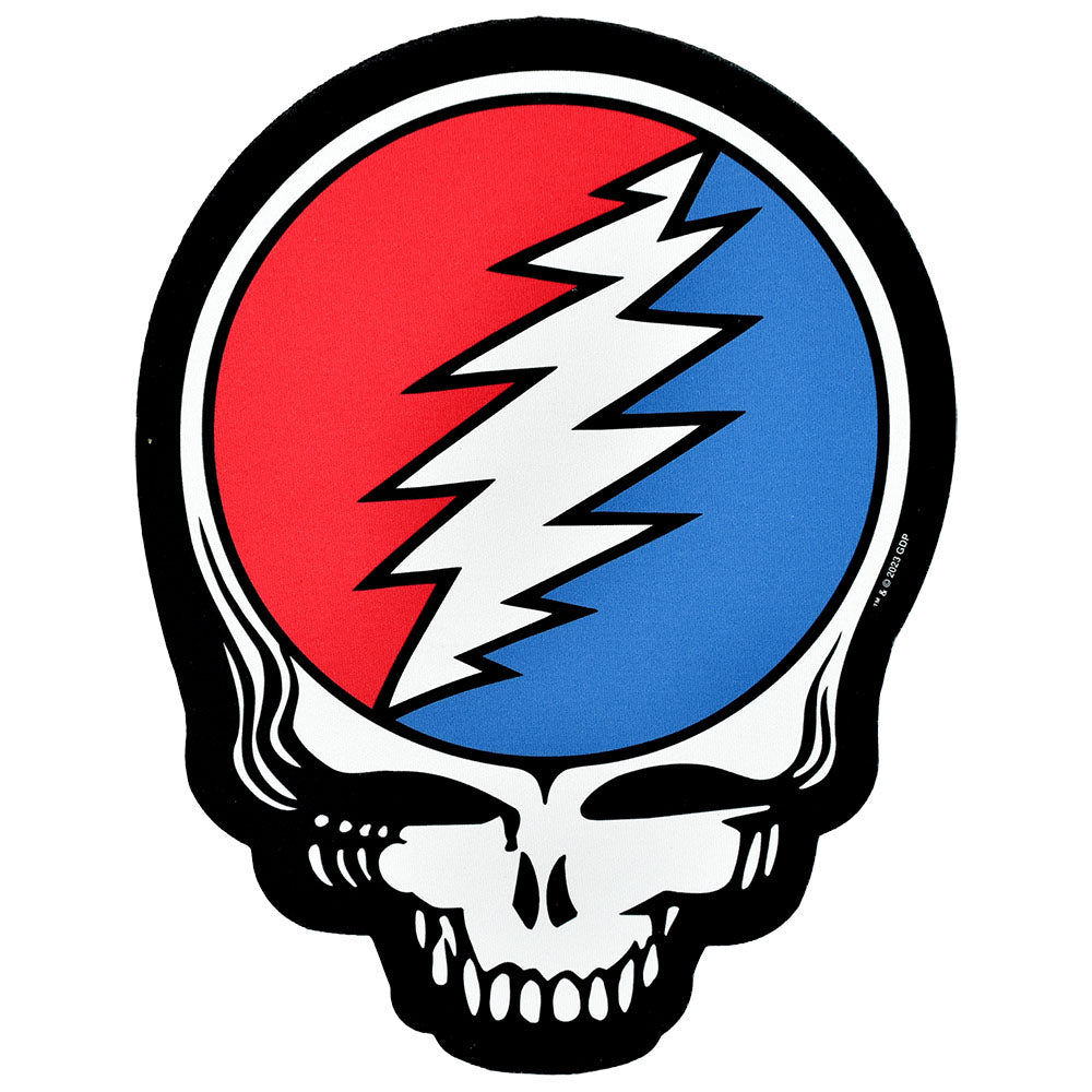 Grateful Dead Pulsar Dab Mat Steal Your Face Die Cut