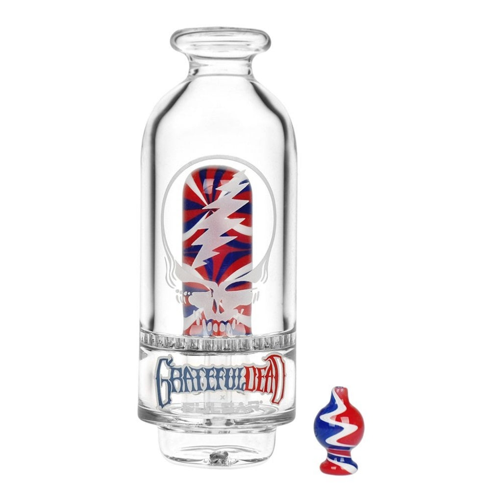 Grateful Dead Sandblast Stealie Puffco Peak Attachment