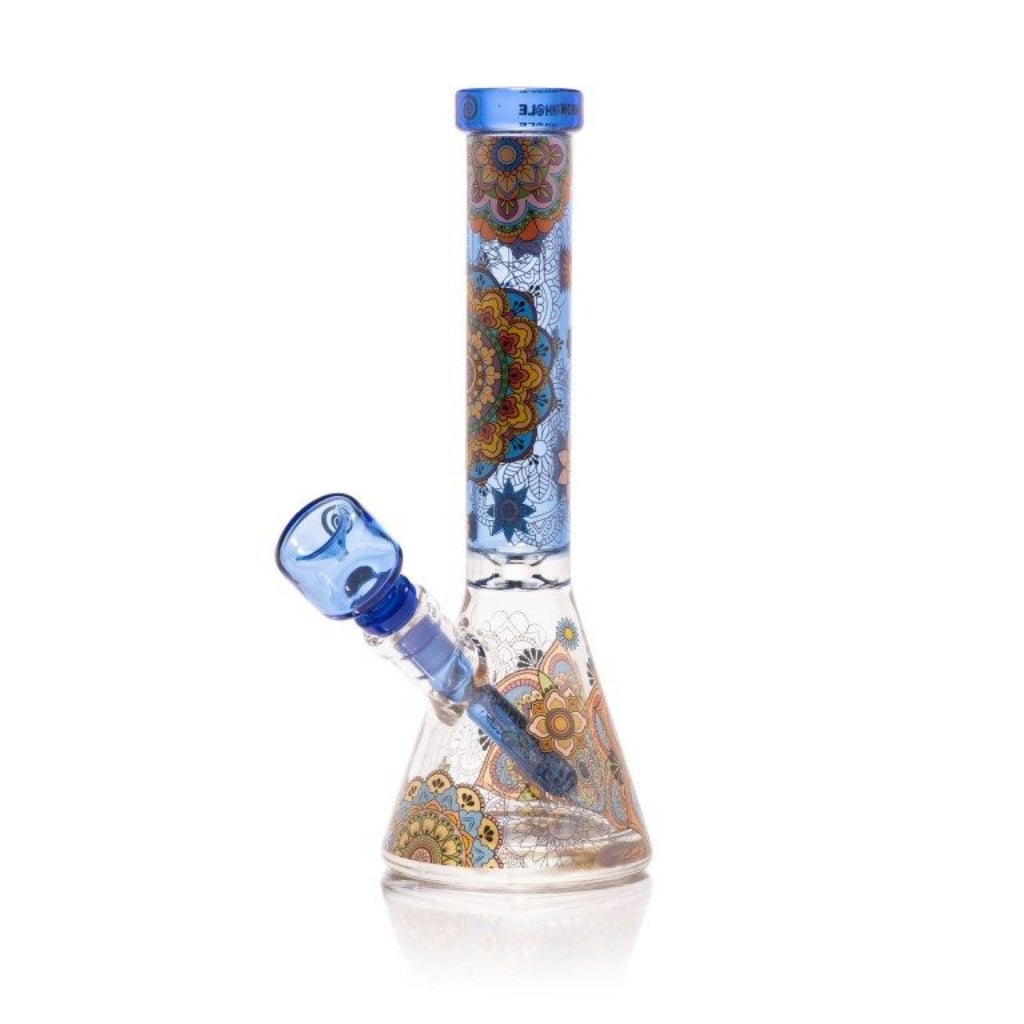 Mandala Myriad Mini Beaker Bong