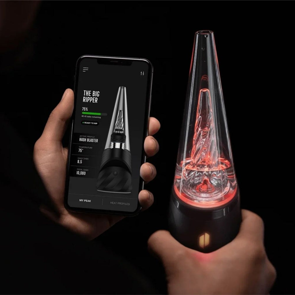Puffco Peak Pro 3DXL Onyx Black Phone Bluetooth App