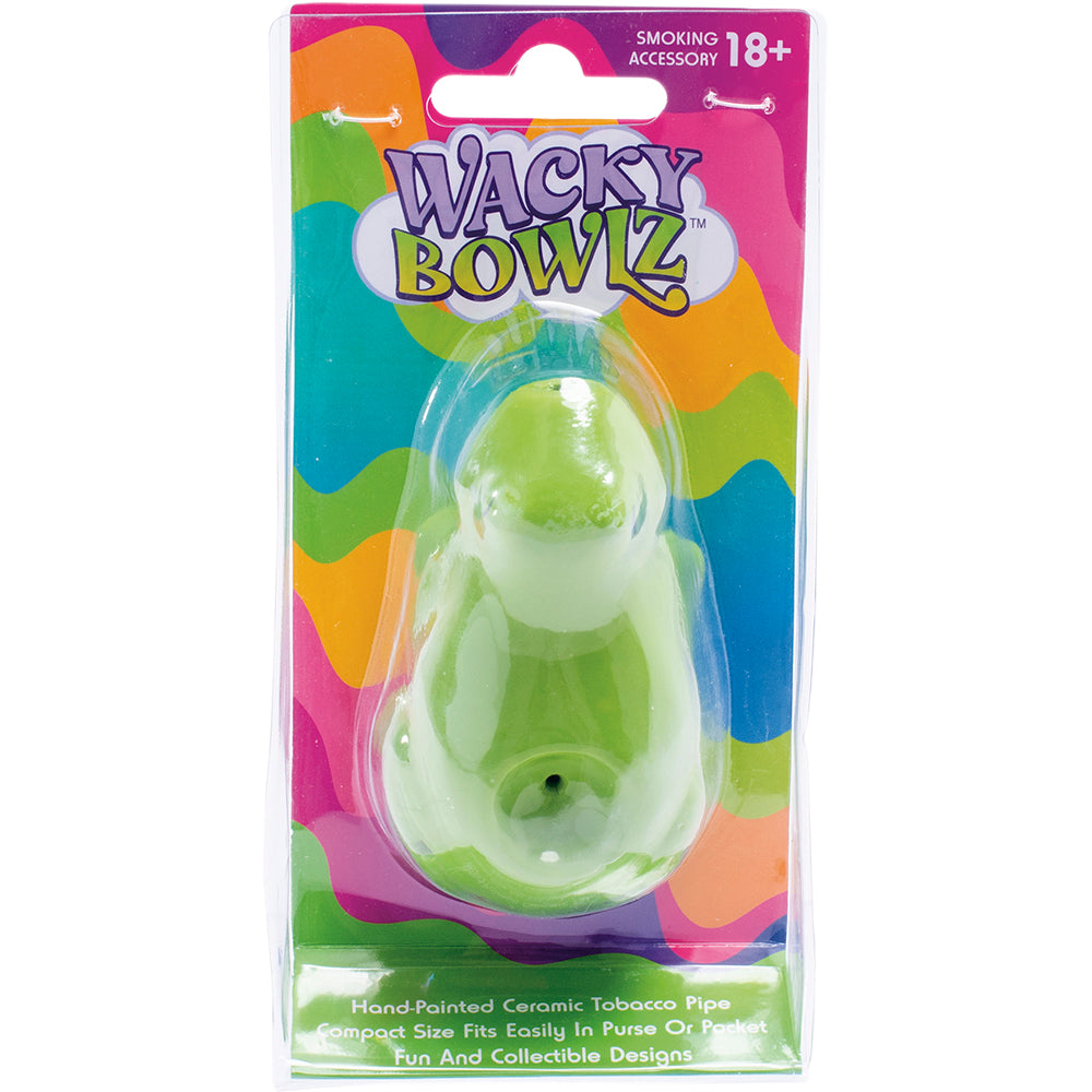 Wacky Bowlz Ceramic Hand Pipe | Frog