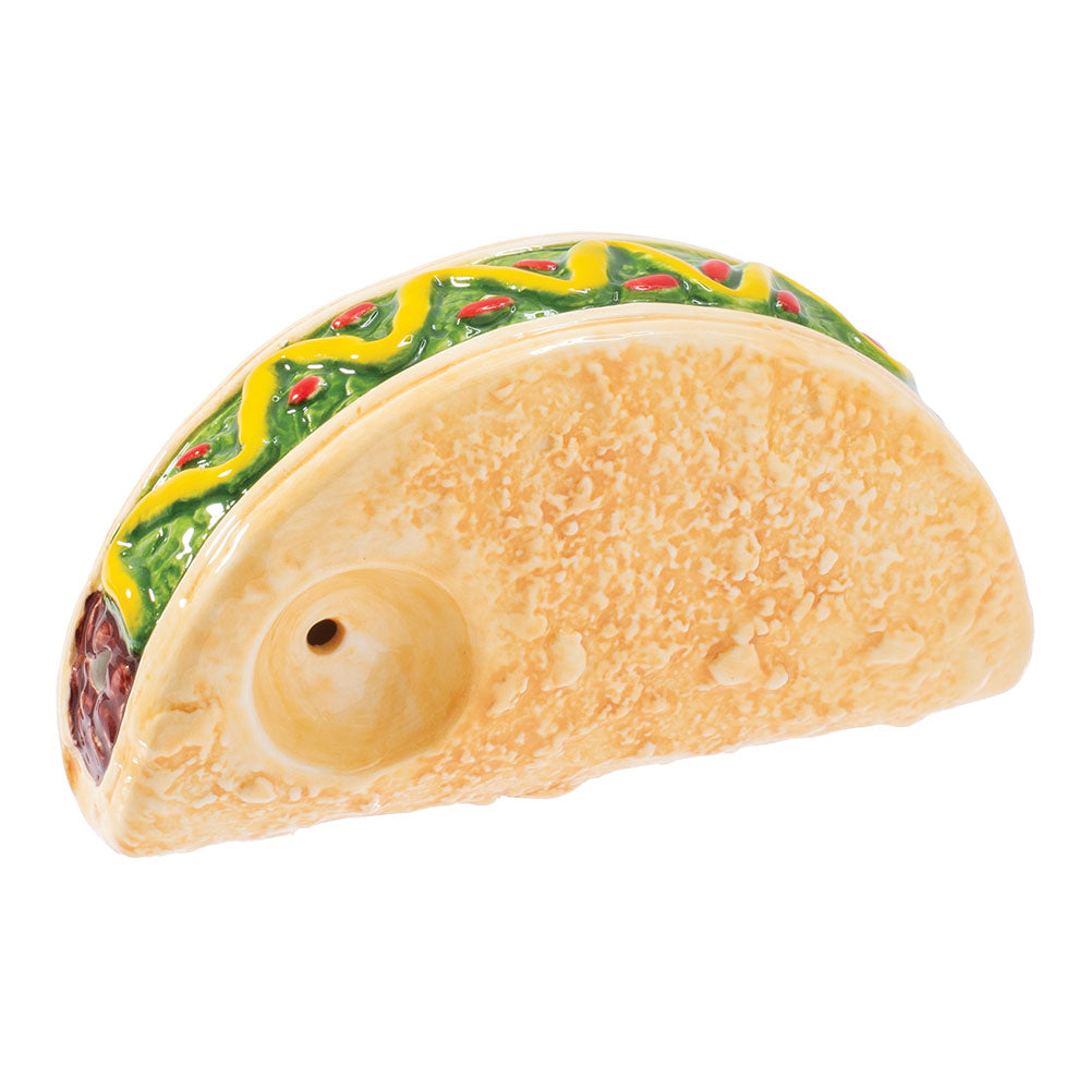 Wacky Bowlz Ceramic Hand Pipe | Taco