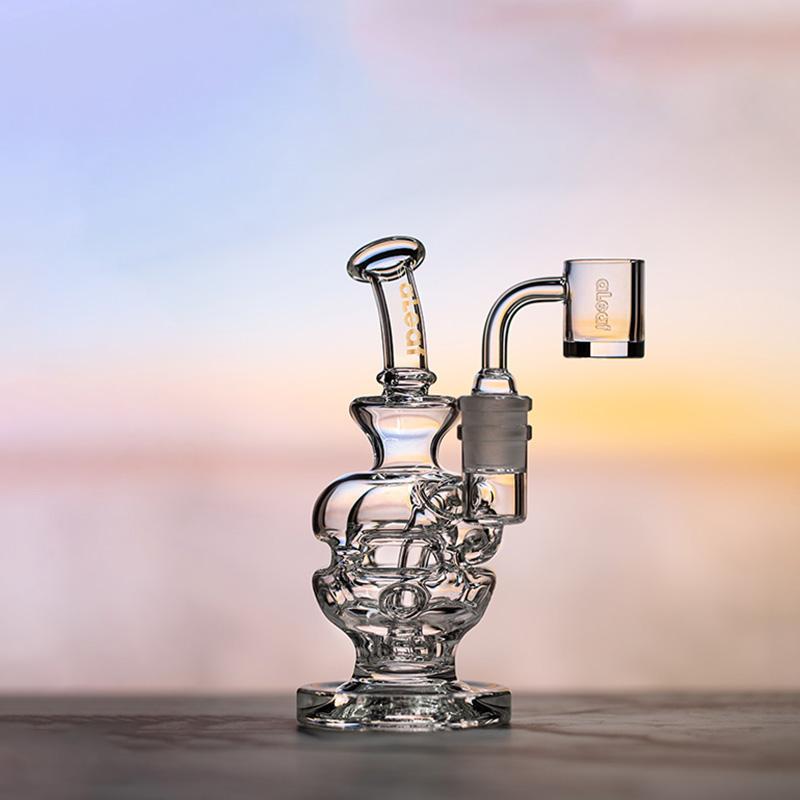 aleaf fab egg glass dab rig water pipe