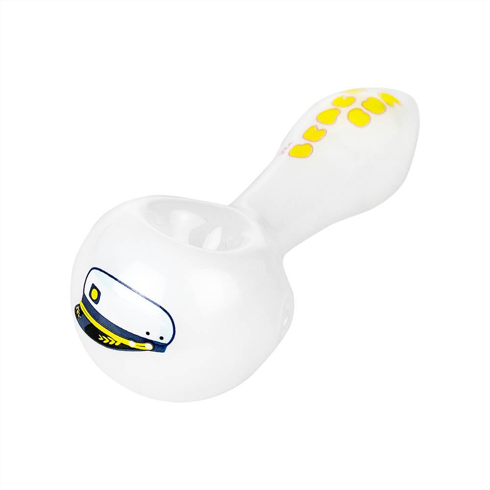 beach bum sailor hat spoon pipe