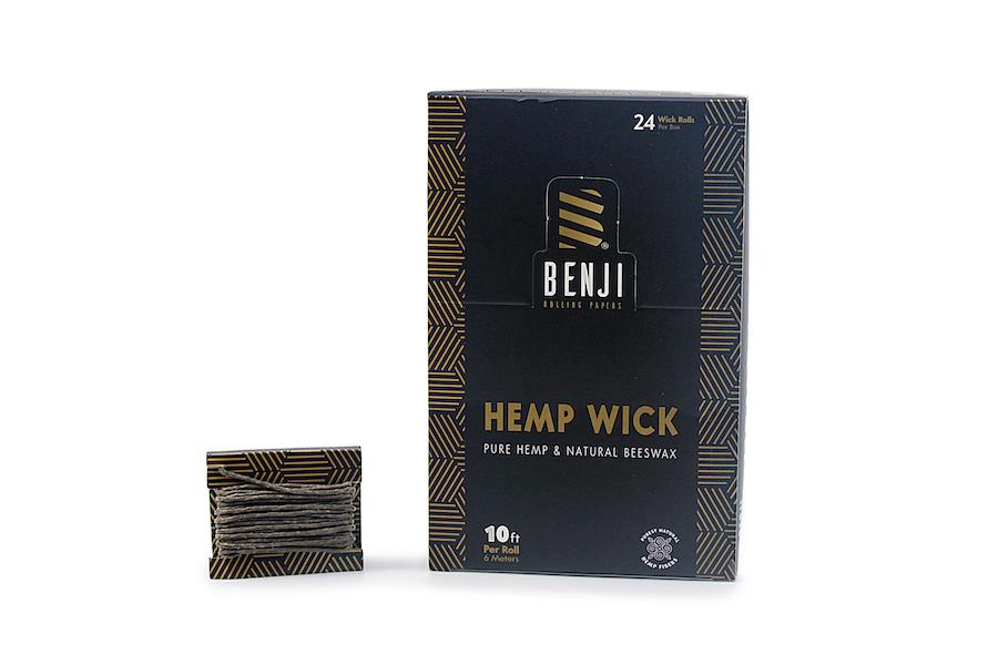benji papers hemp wick 10 ft