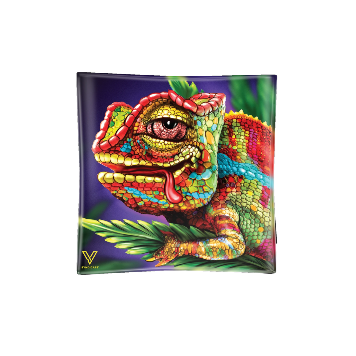 blazin ashtray glass cloud 9 chameleon