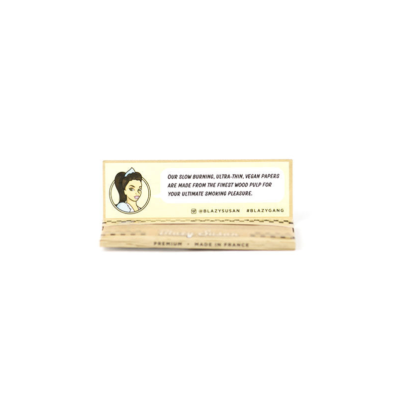 blazy susan unbleached rolling papers premium