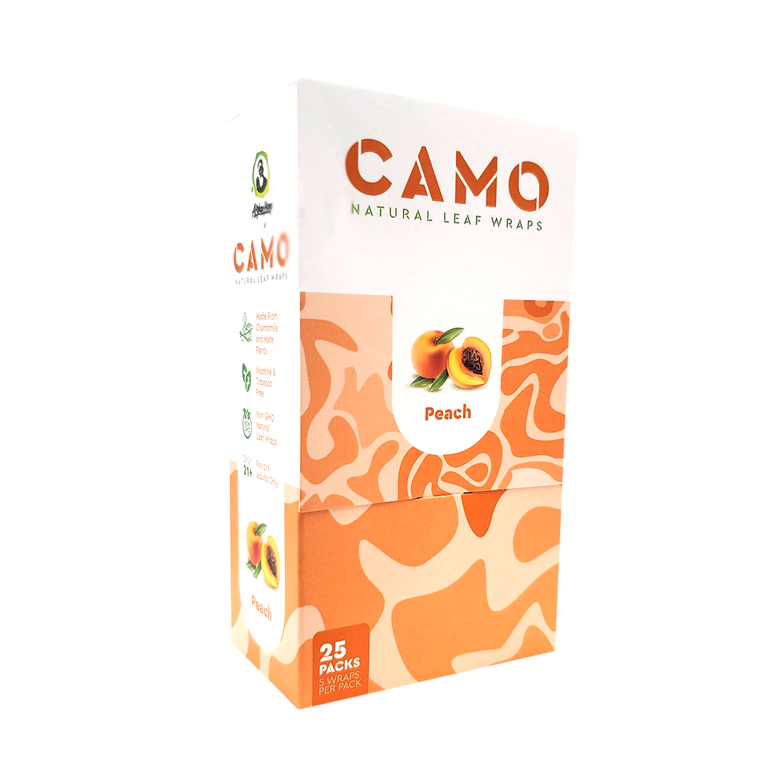 CAMO Natural Leaf Wraps | 25pk Box