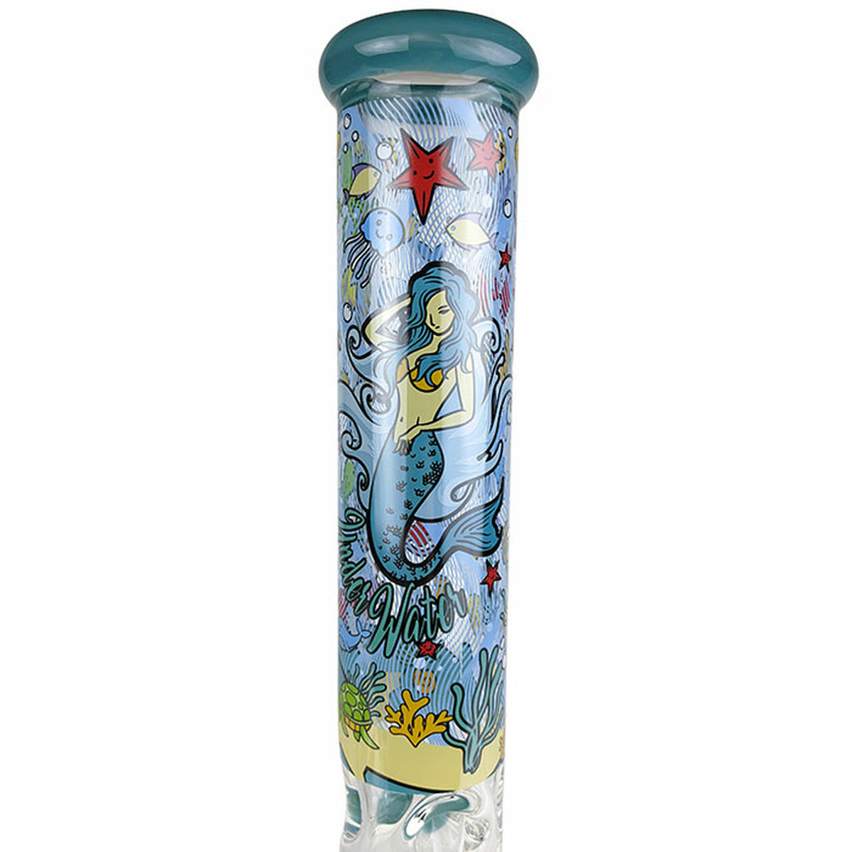 Cheech Glass Mermaid Beaker - 16"