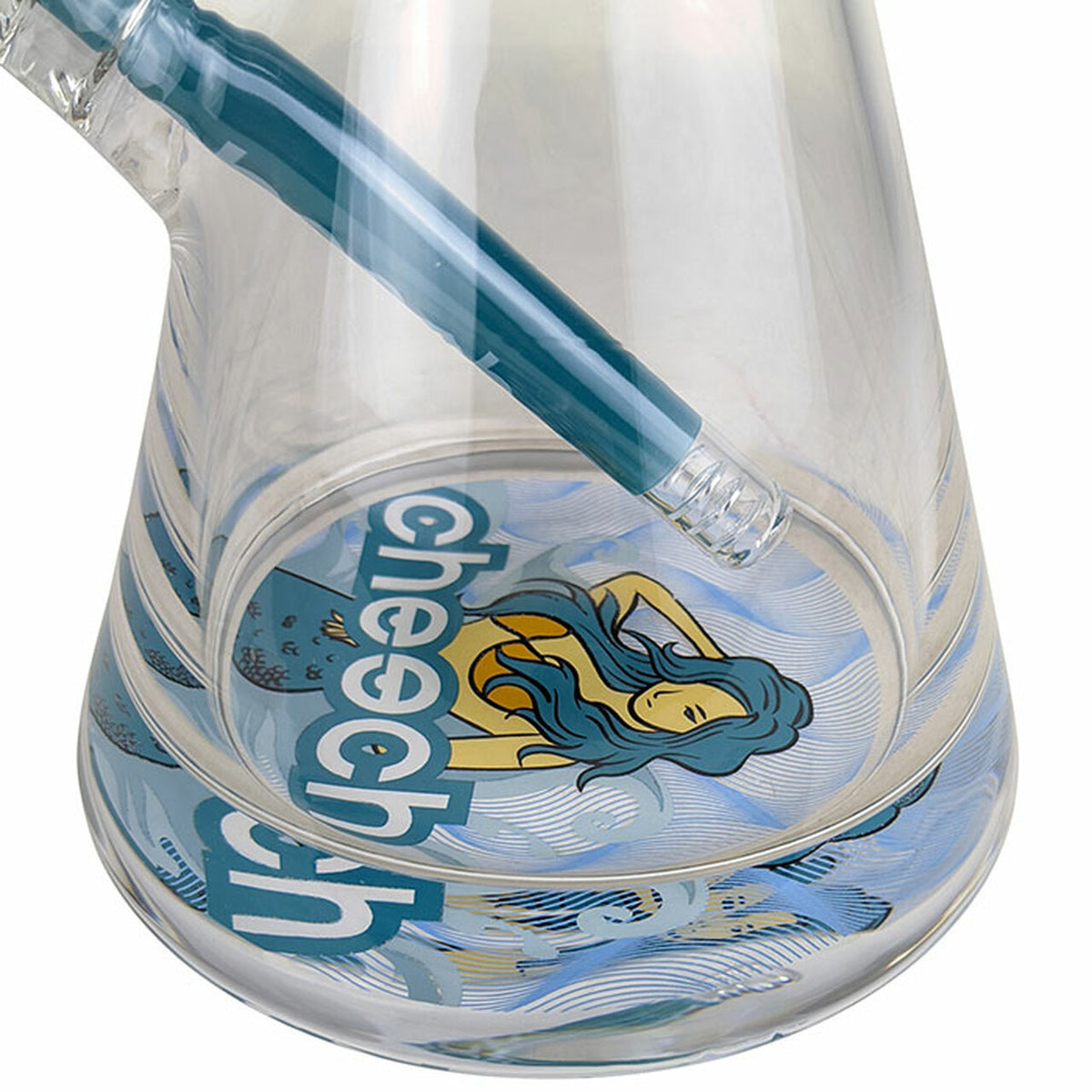 Cheech Glass Mermaid Beaker - 16"