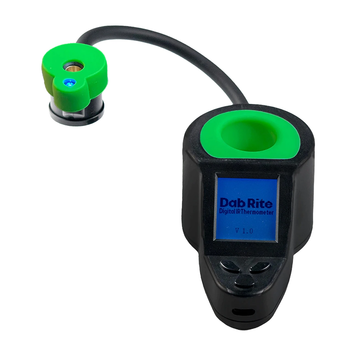 dab rite digital ir themometer green