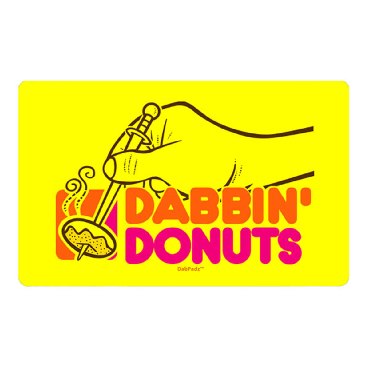 DabPadz Dab Mat - Dabbin Donuts