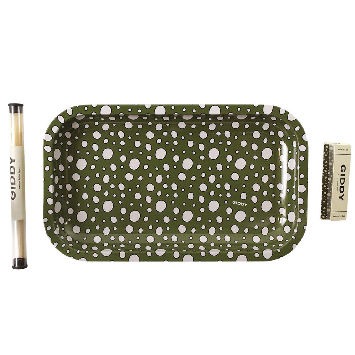 giddy rolling tray bundle mushroom