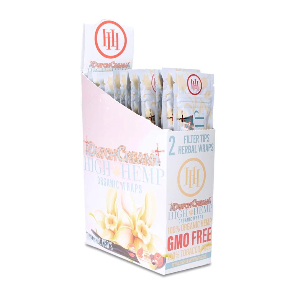 High Hemp Organic Wraps | 25pk Box