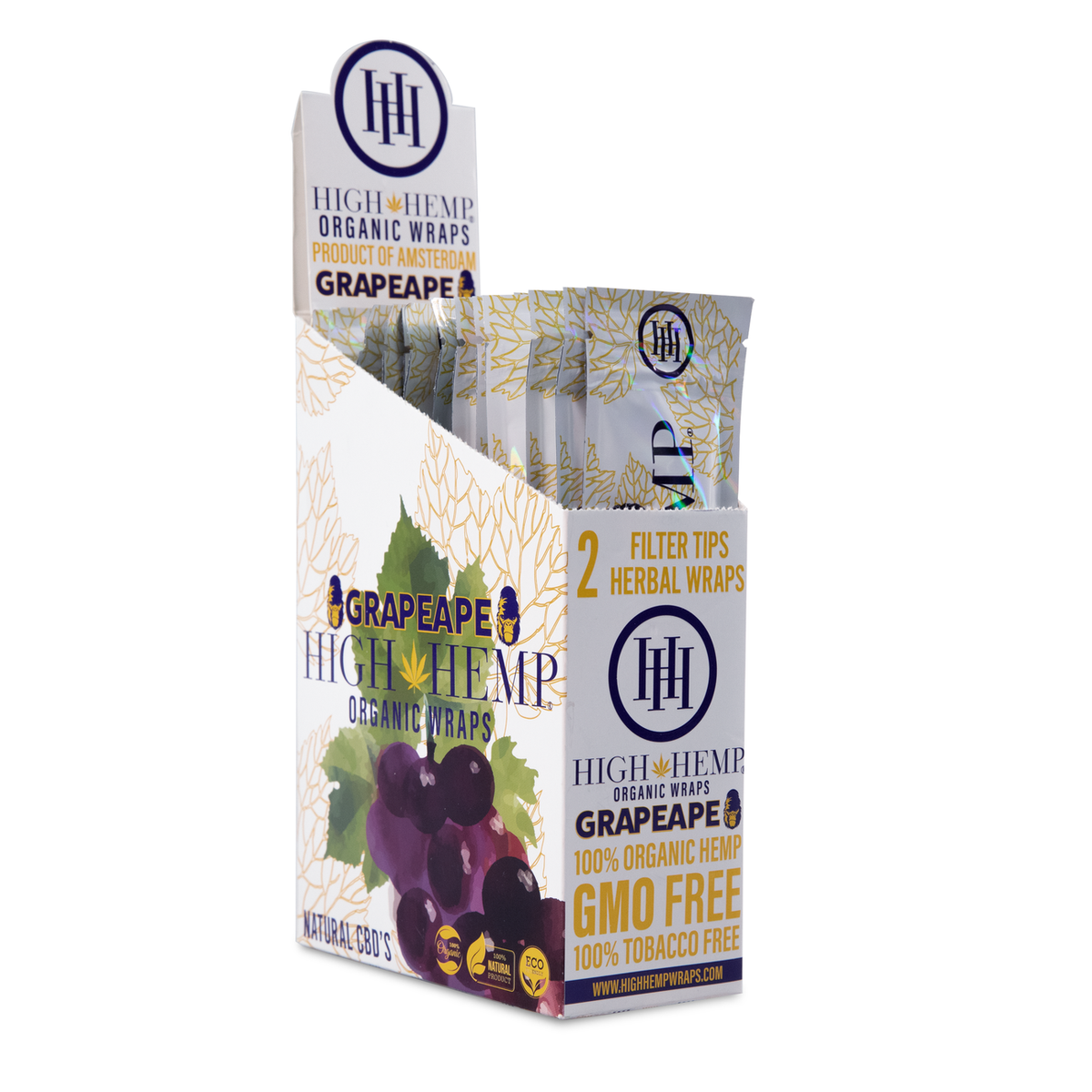High Hemp Organic Wraps | 25pk Box