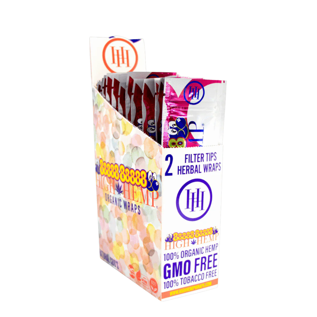 High Hemp Organic Wraps | 25pk Box