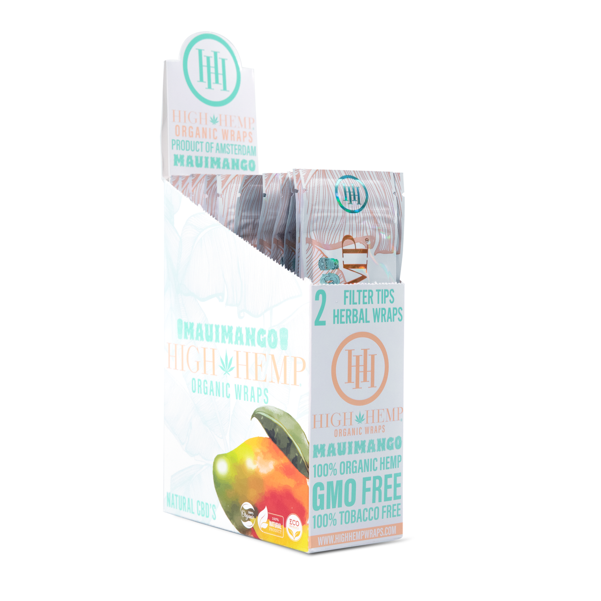 High Hemp Organic Wraps | 25pk Box