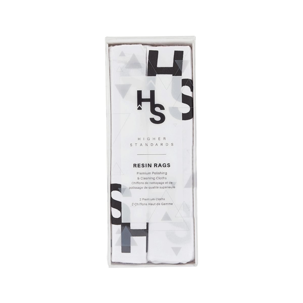 higher standards resin rags cleaning cloths