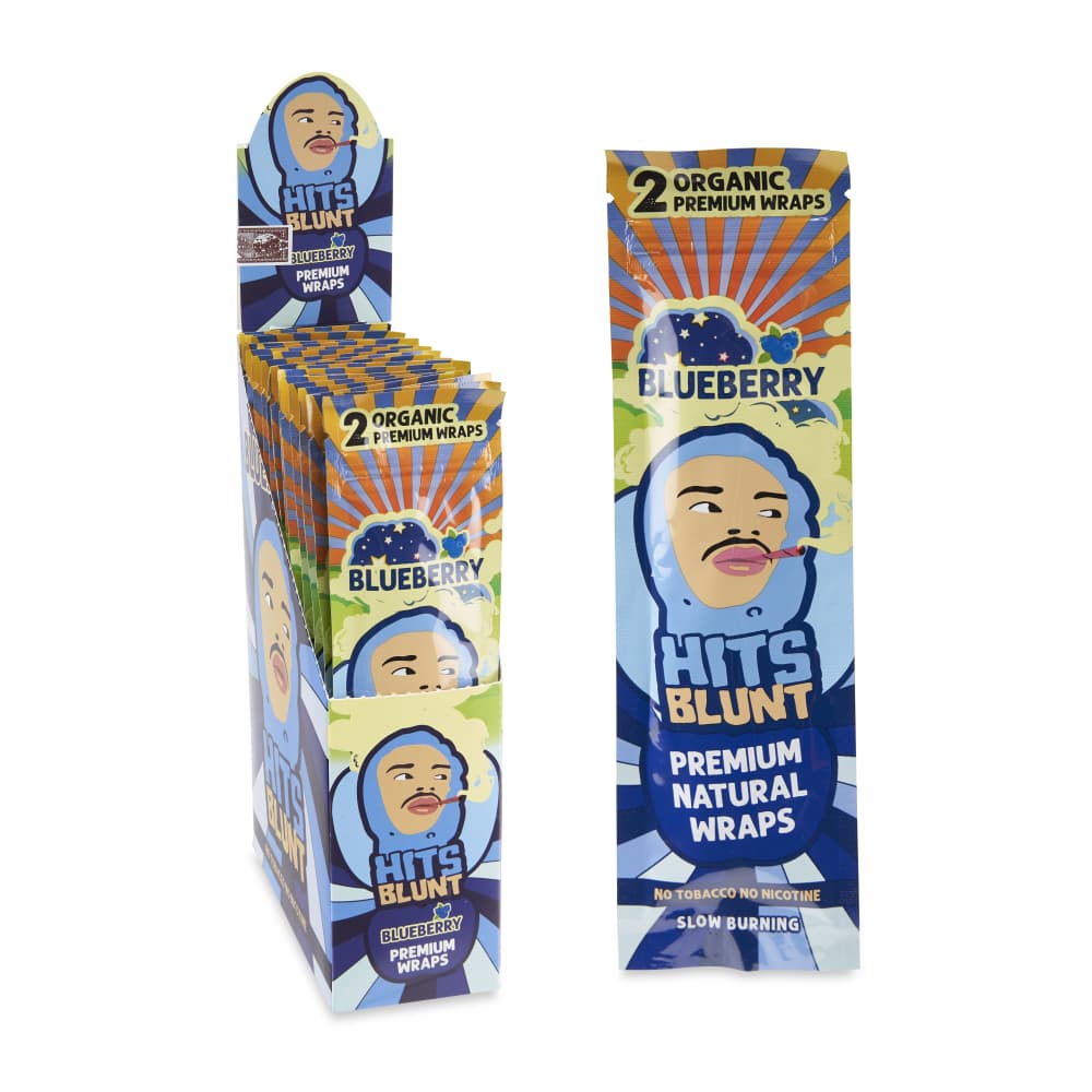 Hits Blunt Organic Hemp Wraps | 25pk Box