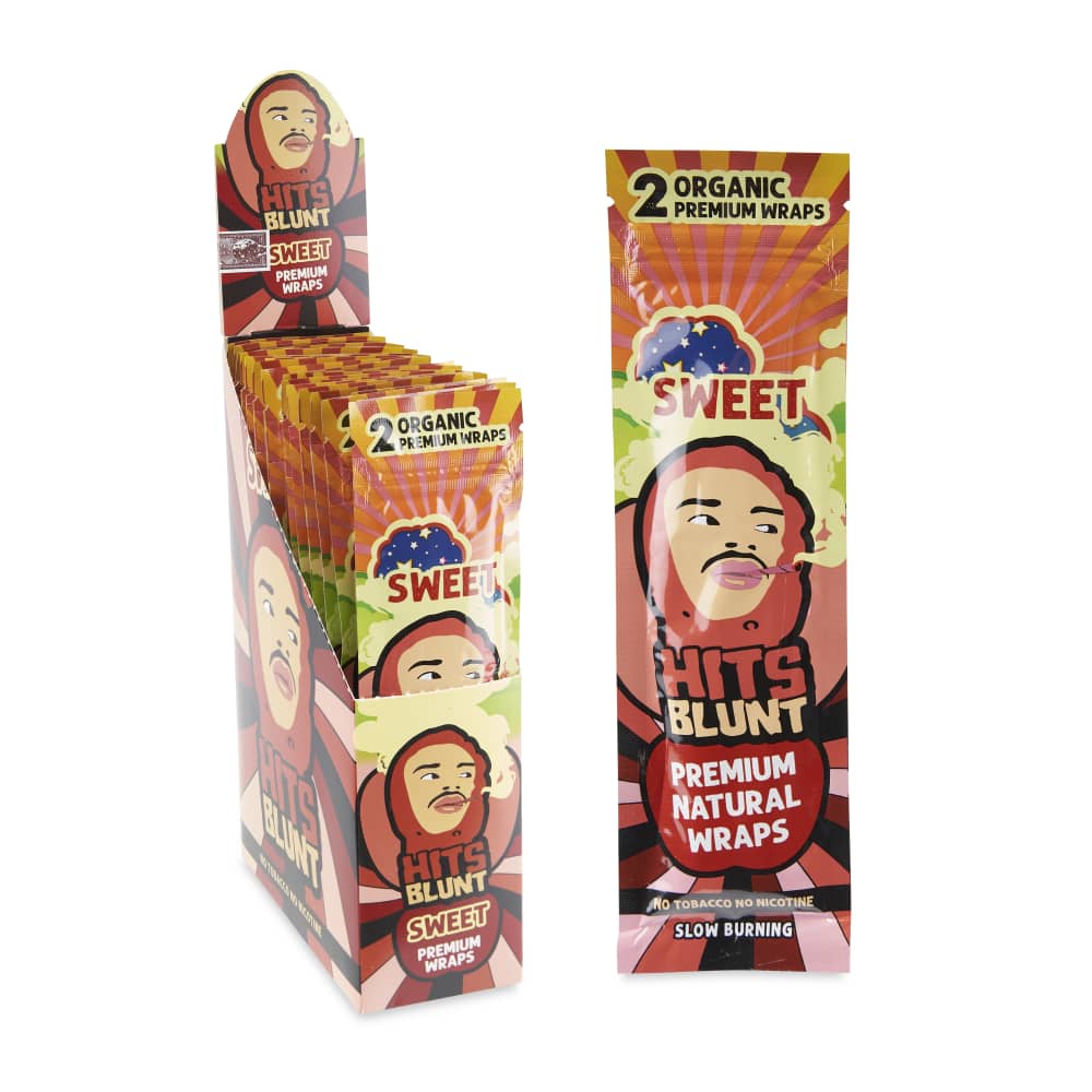 Hits Blunt Organic Hemp Wraps | 25pk Box