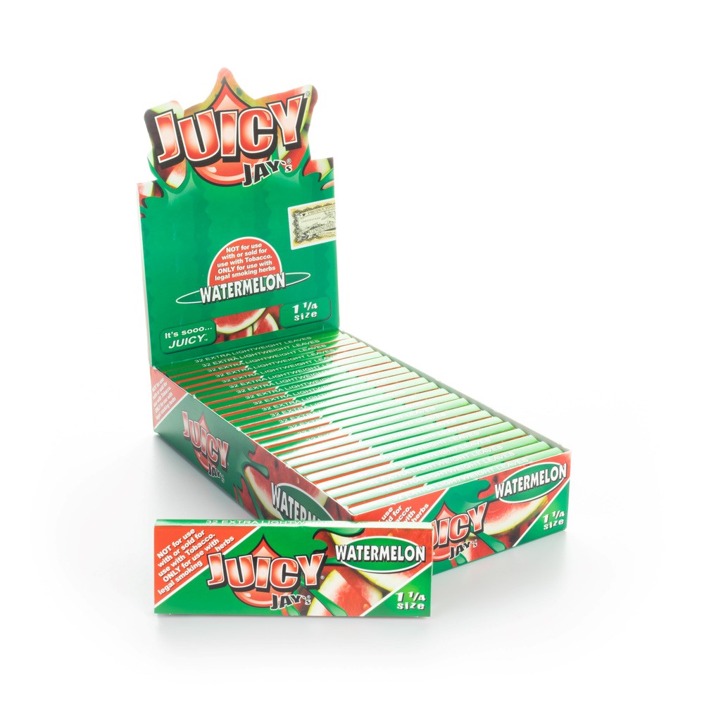 juicy jays watermelon flavored rolling papers wholesale box