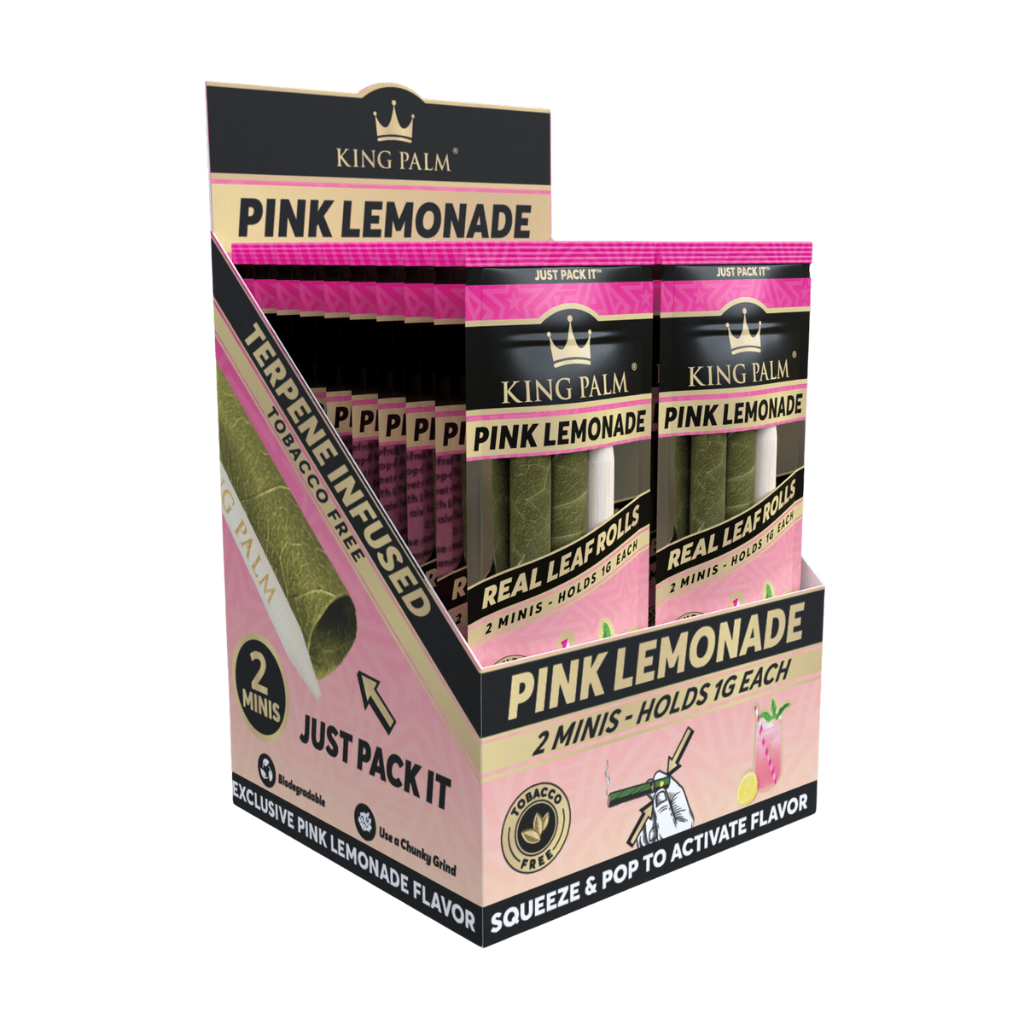 King Palm Pink Lemonade Mini Pre-Rolls Box
