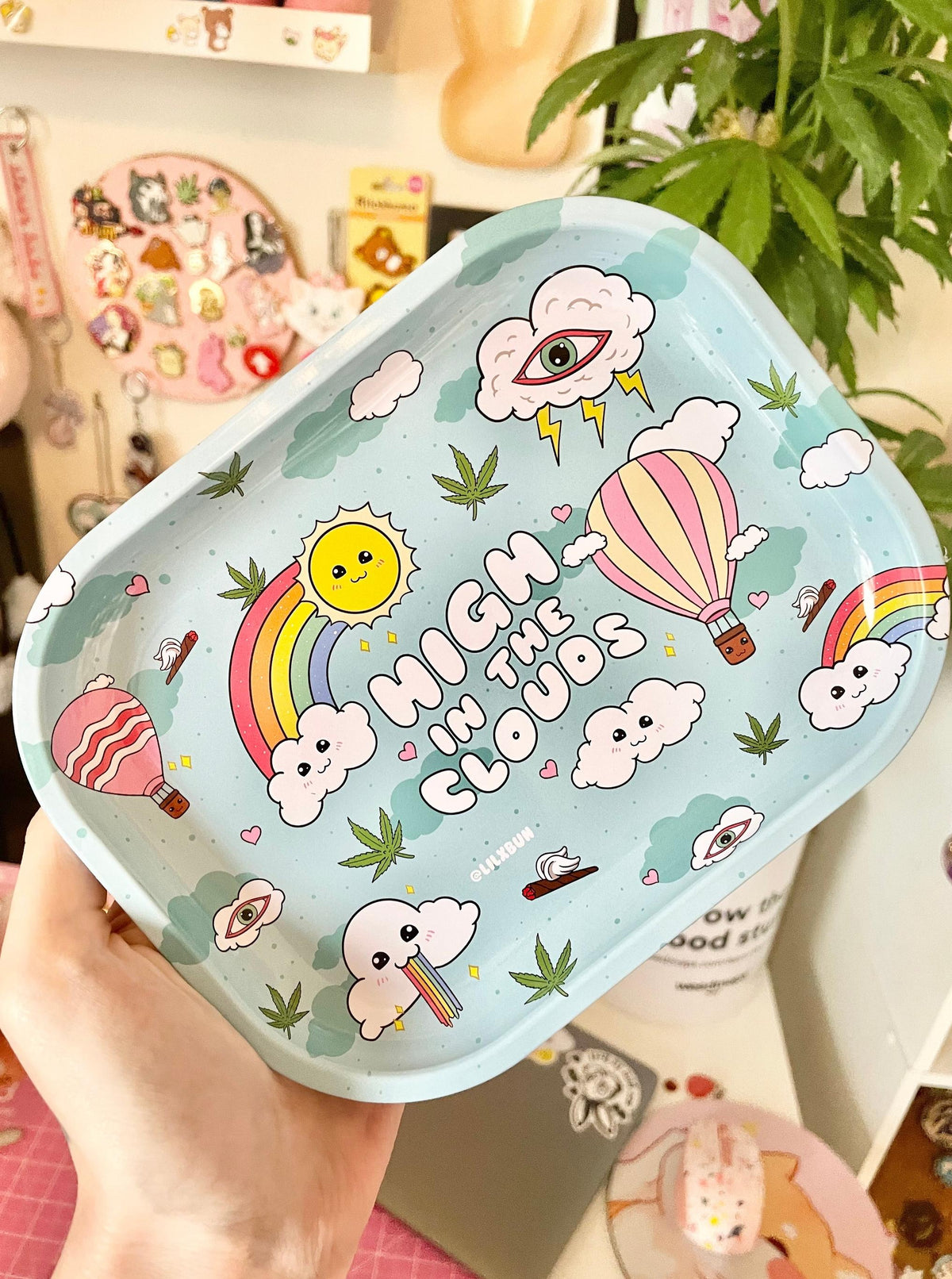lilxbun high clouds rolling tray