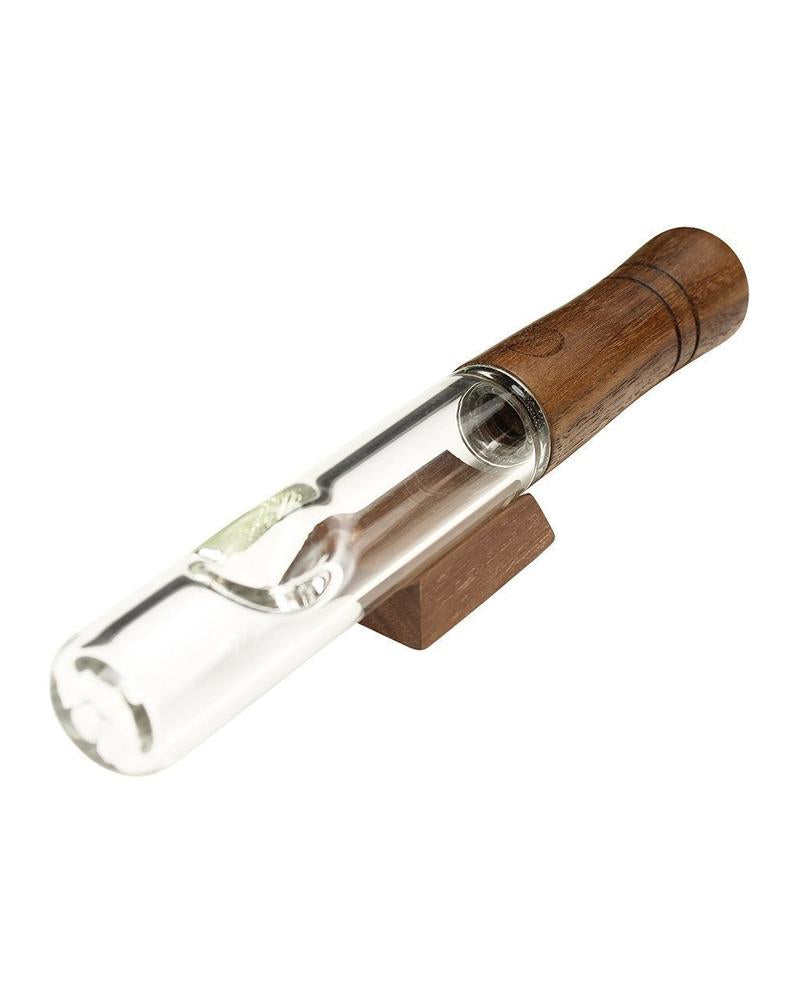 marley natural walnut steamroller glass pipe