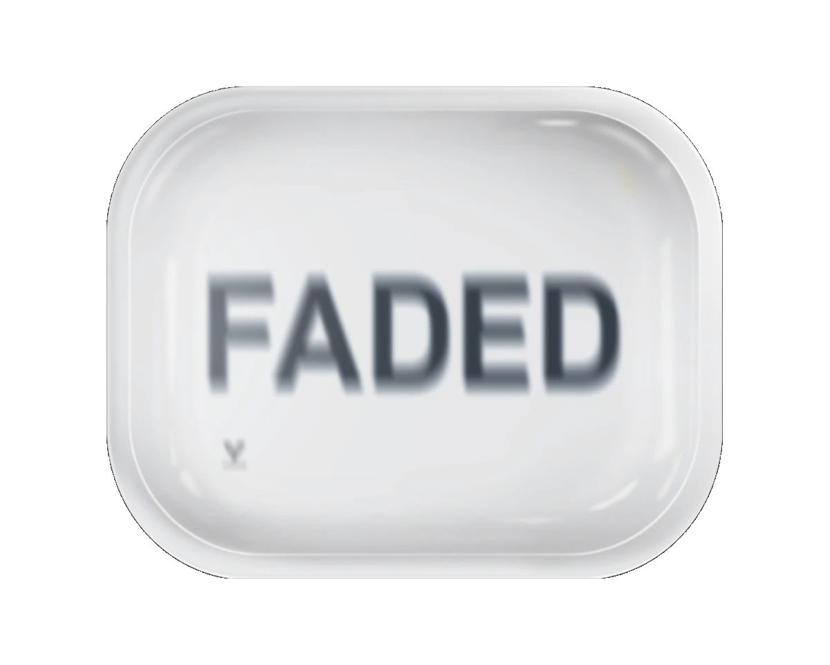 metal rolling tray faded small v syndicate