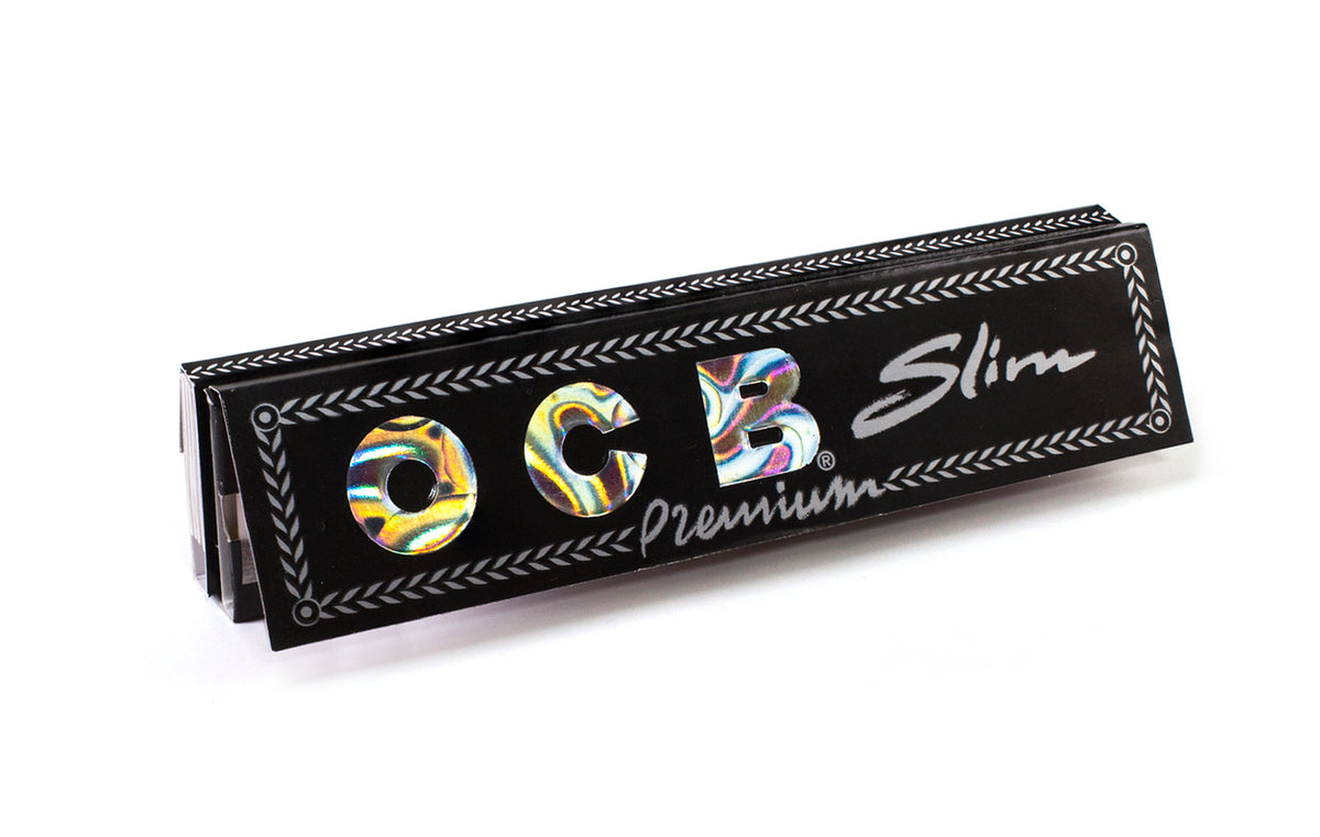 ocb premium slim papers black