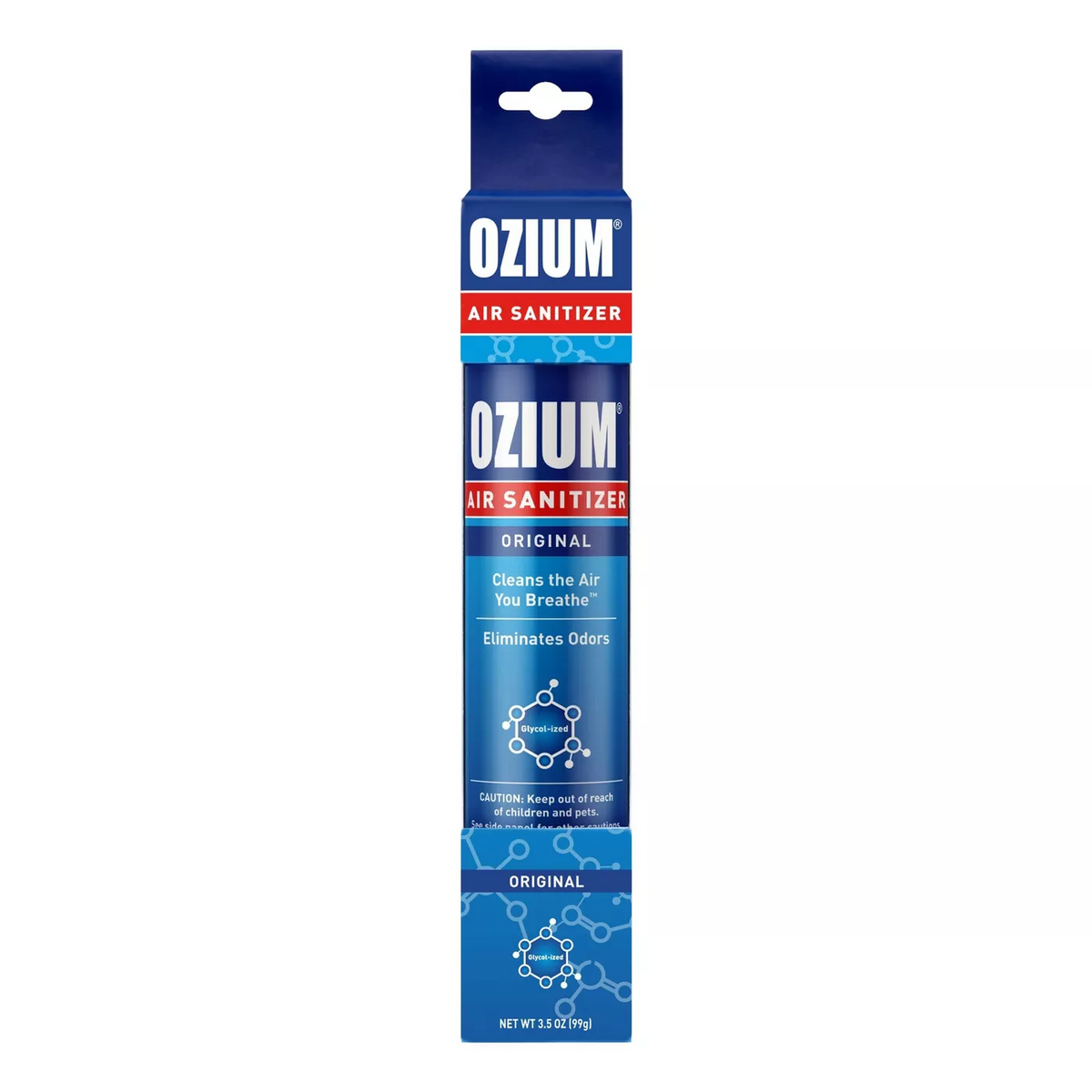 ozium original scent air sanitizer box