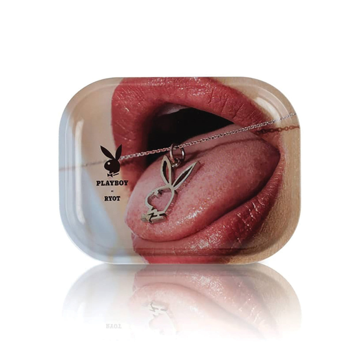 playboy ryot rolling tray pendant mouth small