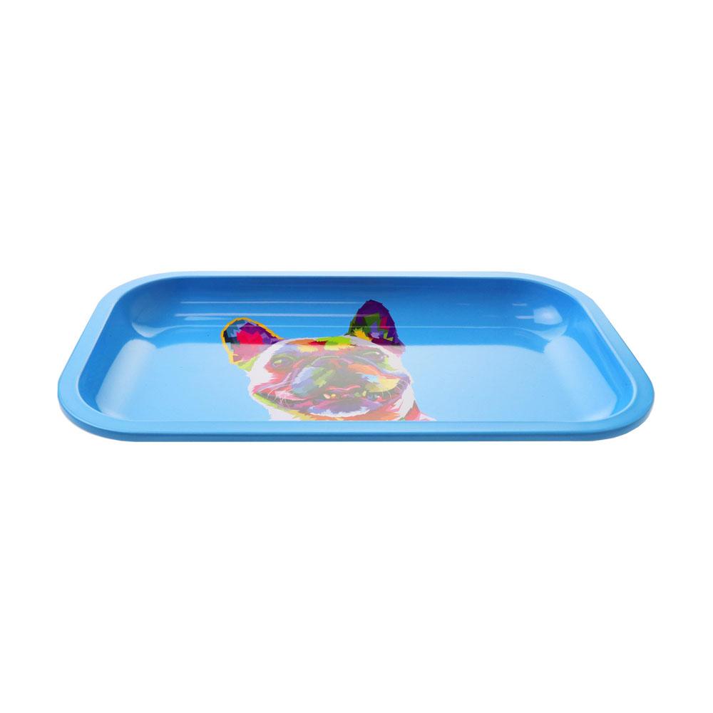 puff puff pass rolling tray blue dog