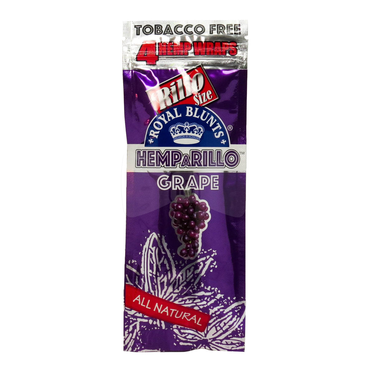 royal blunts hemparillo hemp wraps grape