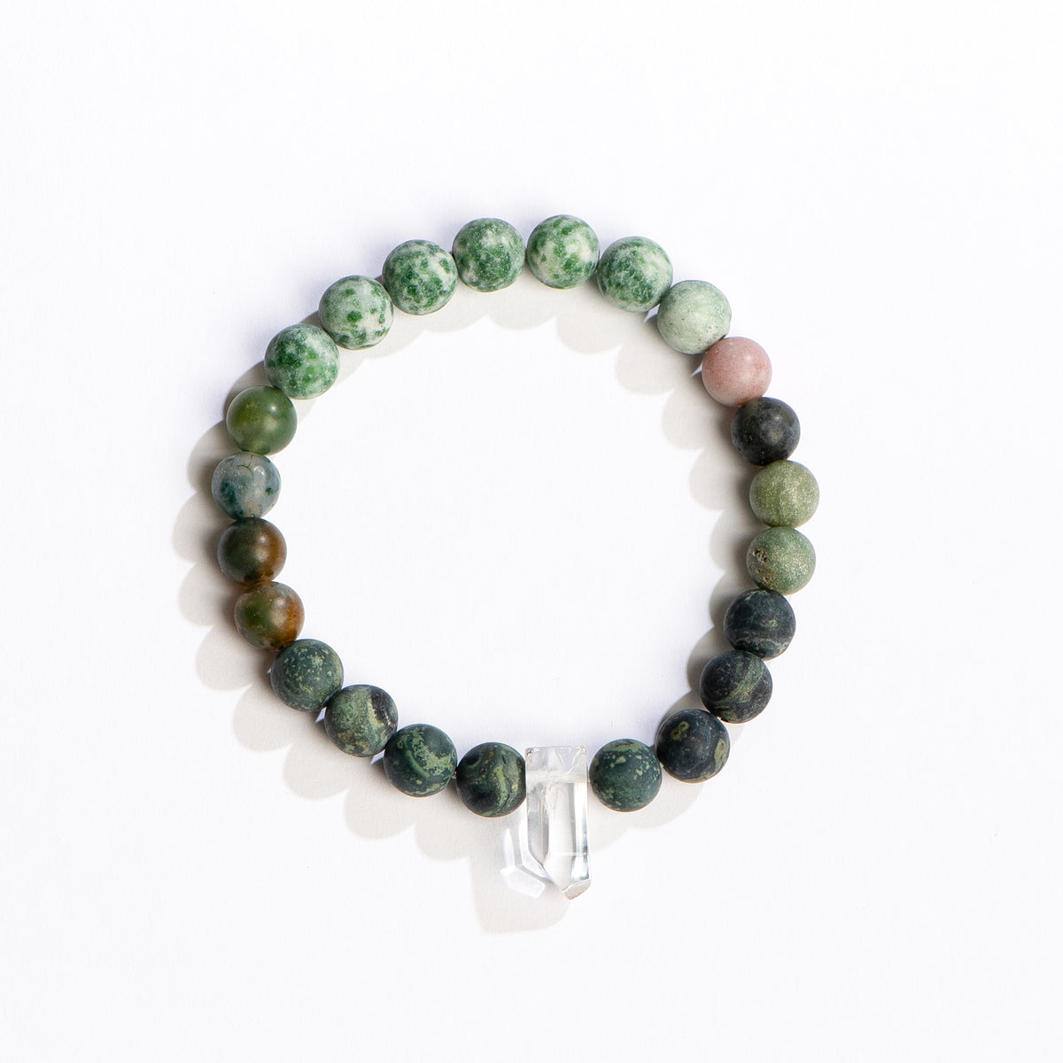 shoppe geo energy ground protect gemstone bracelet