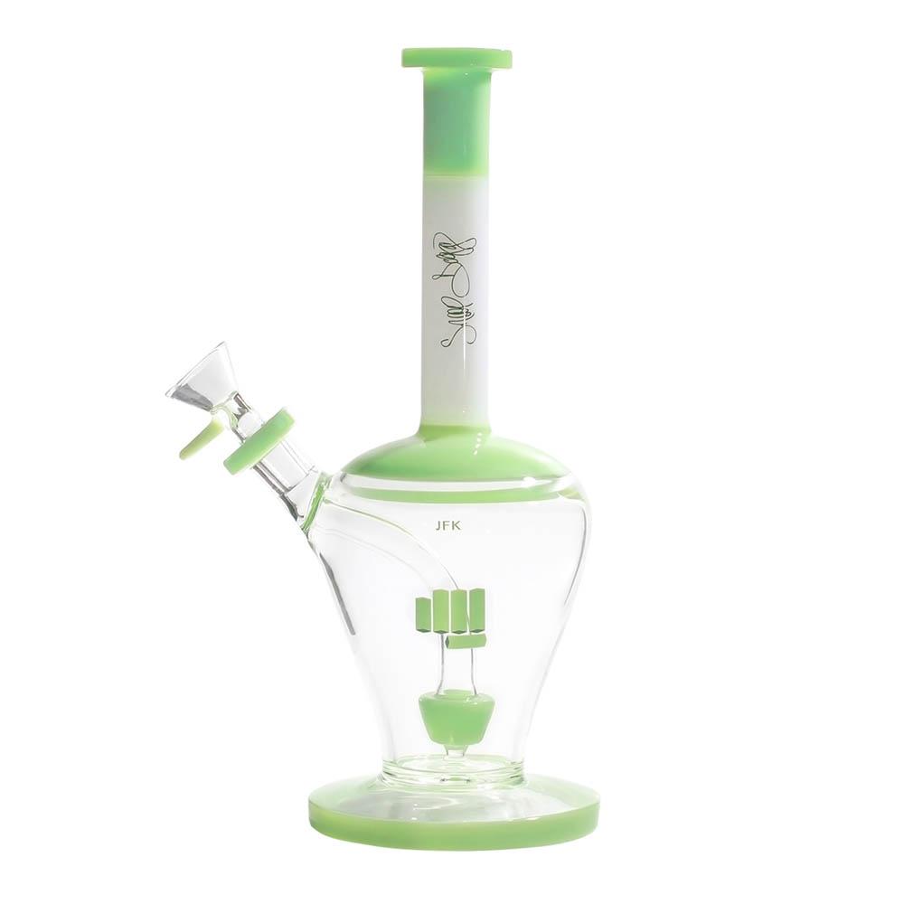 snoop dogg jfk water pipe bong milky green