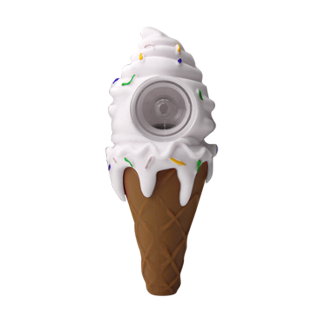 sweet silicone ice cream pipe vanilla haze