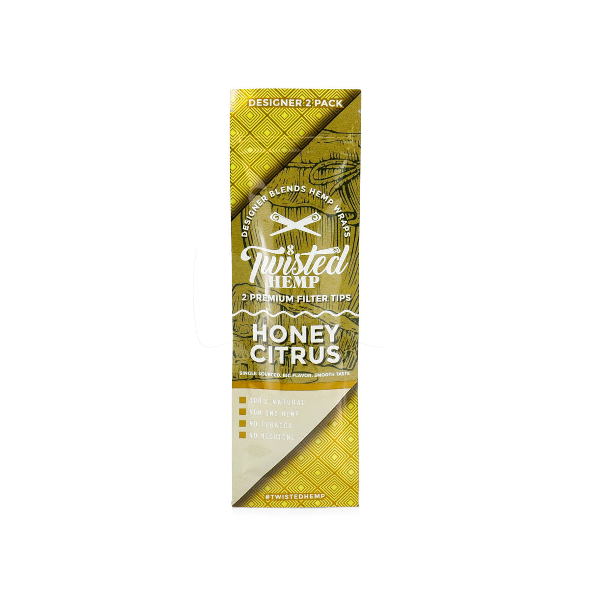 twisted hemp wraps honey citrus premium