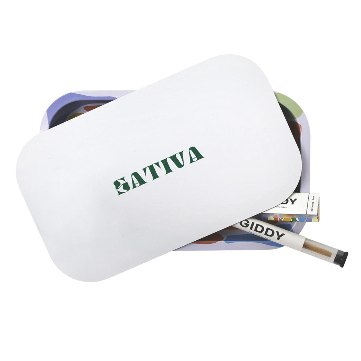 Ugly House Giddy Rolling Tray Bundle - Sativa