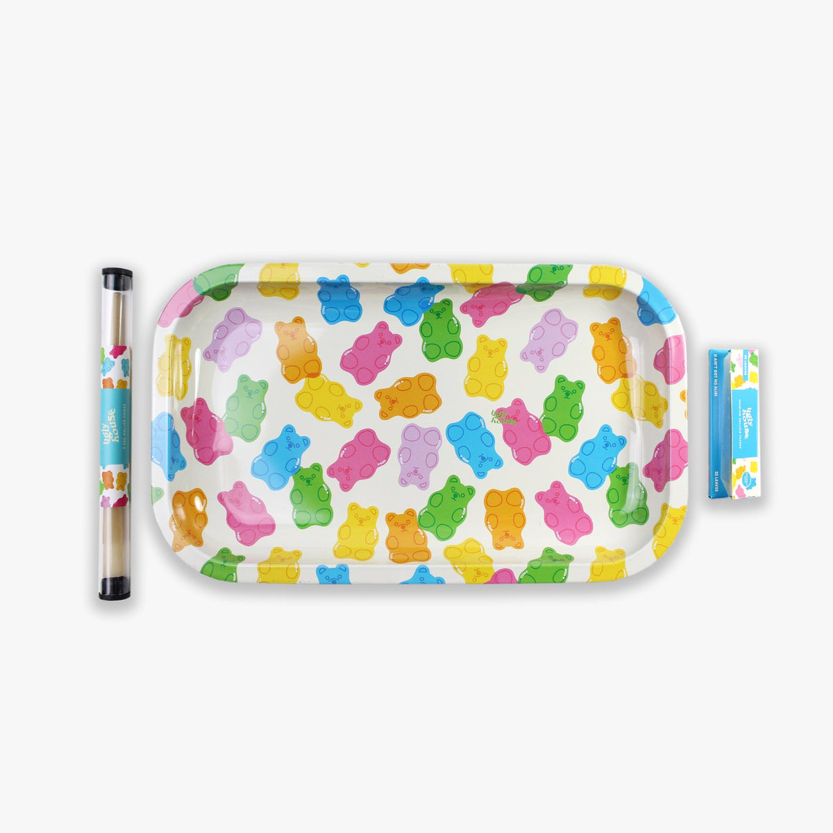 ugly house rolling tray magnetic lid bundle beary stoned