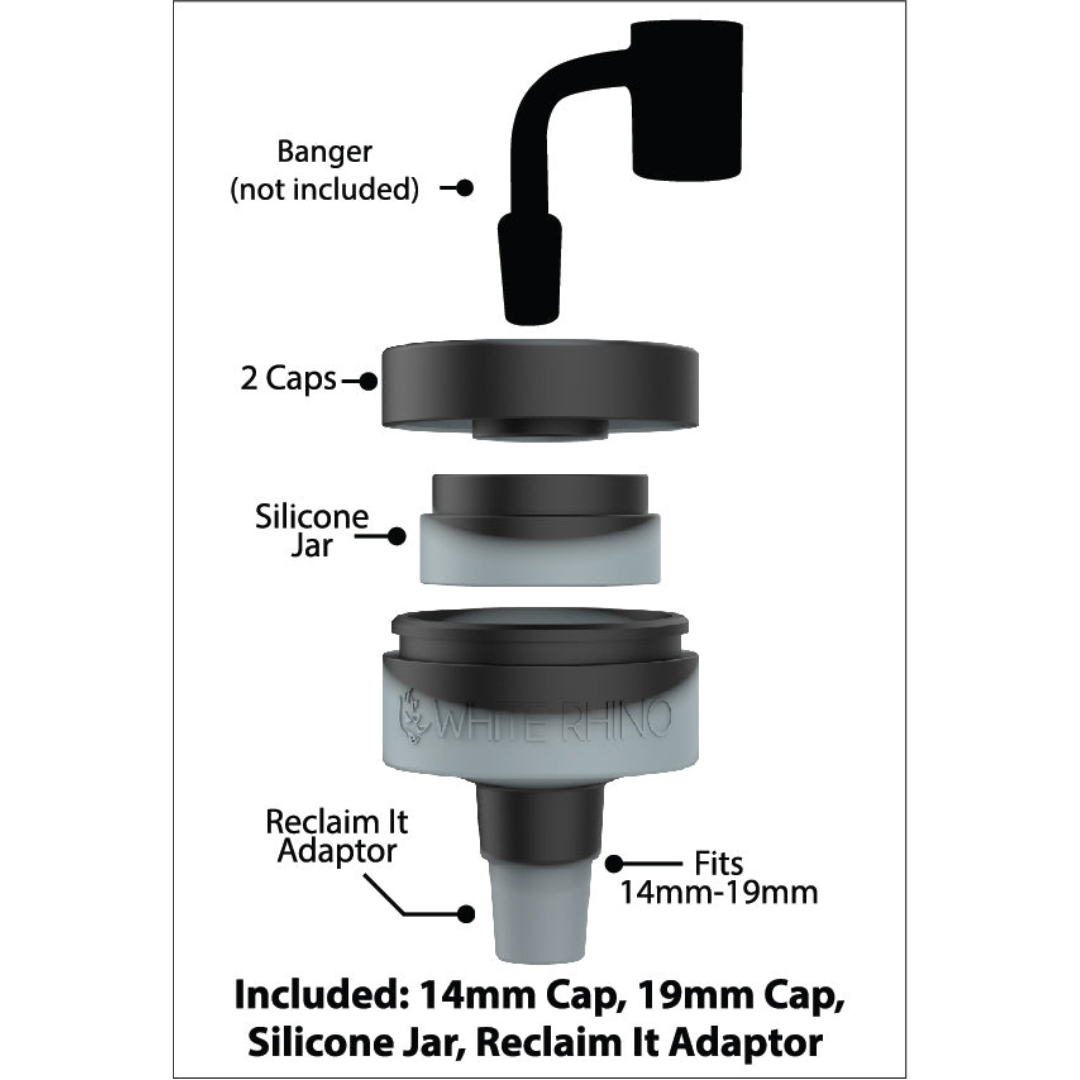 white rhino silicone reclaimer user manual diagram