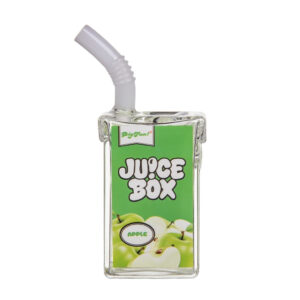 BigFun! Juice Box Bubbler in Apple glass juice box design